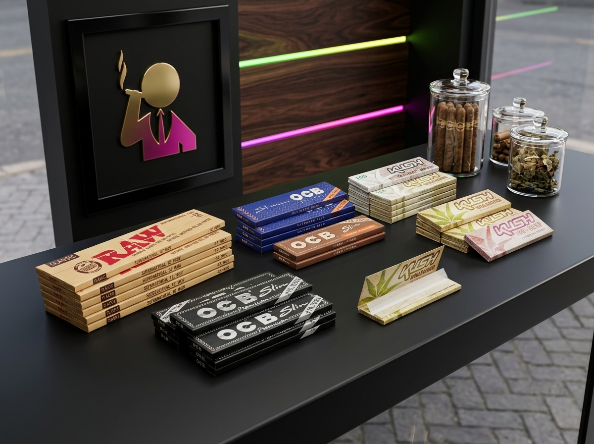 Rolling papers premium disponibles en Highlife